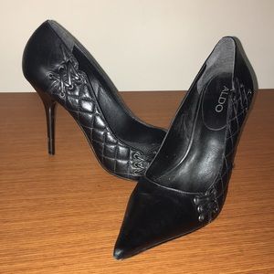 Black Aldo Pumps